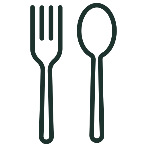 Spoon and fork